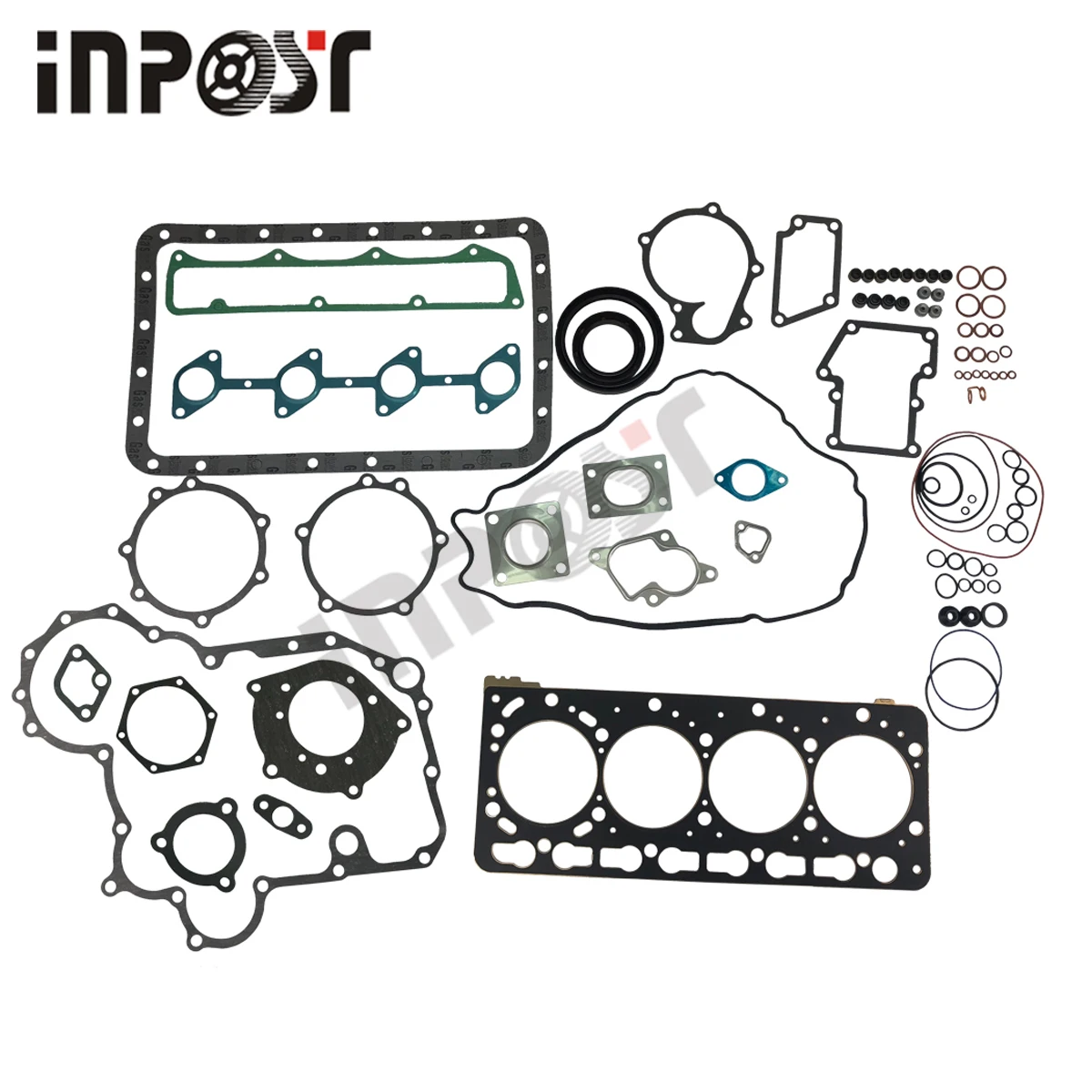 V3300 v3300t v3300di revisie pakking kit bovenste onderste set voor kubota bobca-t s250