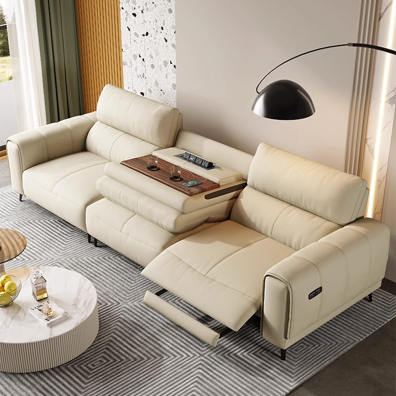 

Lounge Classic Modern Sofa Extendeble Electric Living Room Relaxing Sofa Design Cushion Divani Da Soggiorno Home Accessories