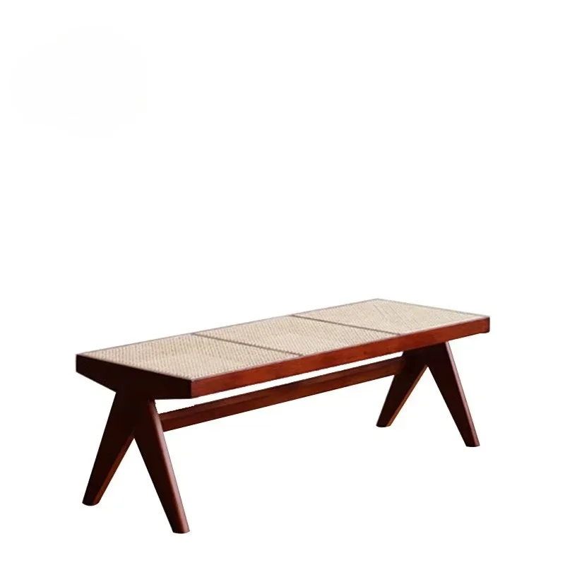 

-2020 Новый стиль, скамейка из ротанга, оптовая продажа, антикварная гостиная, современная мебель, стул из цельного дерева