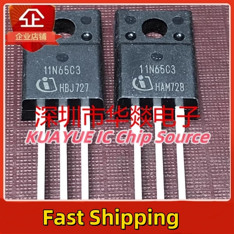 10PCS-30PCS/ 11N65C3  SPA11N65C3  TO-220F 650V 11A   Fast Shipping Quality Guarantee