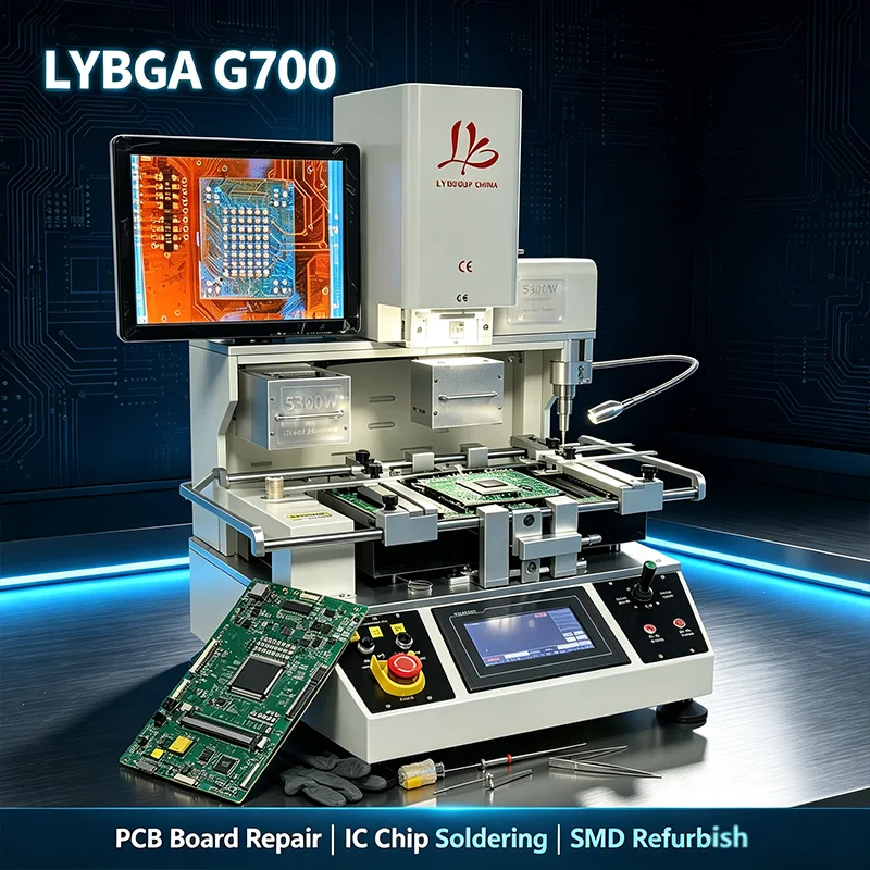 LY G700 High‑Precision Optical Alignment BGA Rework Station   For PCB Mainboard IC Chip SMD Repair Refurbish Workstation
