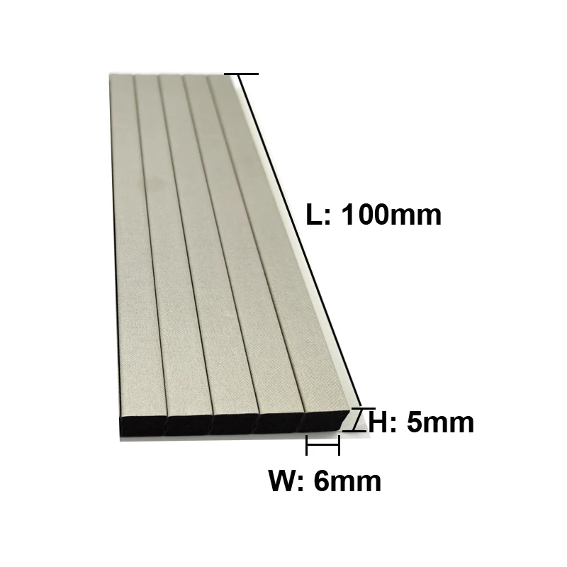 4 pçs/lote espuma condutora emi esd blindagem gaxeta esponja para pcb calor 10mm de largura * 5mm grosso * 150mm longo um lado pegajoso (6x5 opção