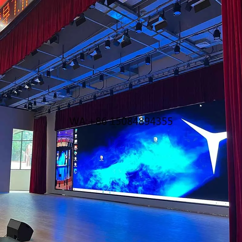

Outdoor Indoor Led Panel Screen High Resolution Led Church Screen Wall Advertising Backstage Backdrop Rental Displays