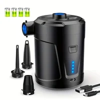 Bomba de aire portátil de 5200MAH, colchón de aire para acampar al aire libre, piscina, anillo de natación, sofá inflable, bomba de aire para el hogar