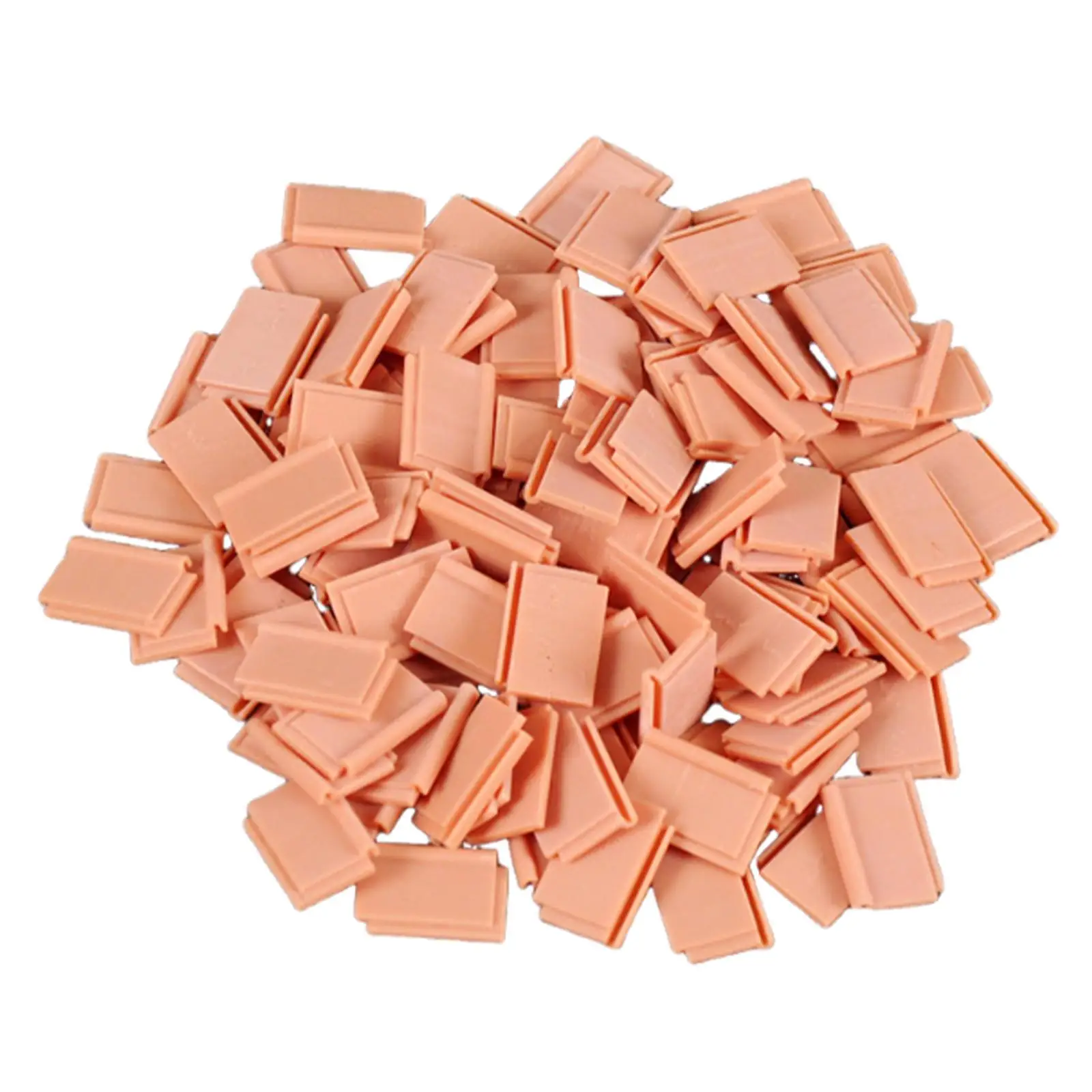 108-delige miniatuur dakpannen baksteen tegels doe-het-zelf benodigdheden poppenhuizen simulatie rekwisieten veelzijdige montage micro landschap decor