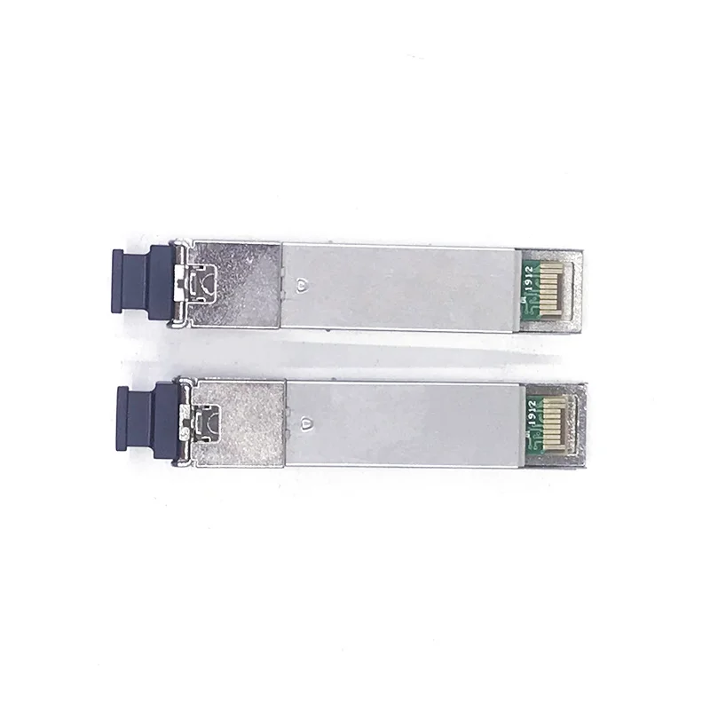 2PCS 1 pair  DFP2-4524-6CY2 Tx1550nm Rx1490nm DFB laser 1G single mode Bidi SFP 60km SC 1.25G SFP