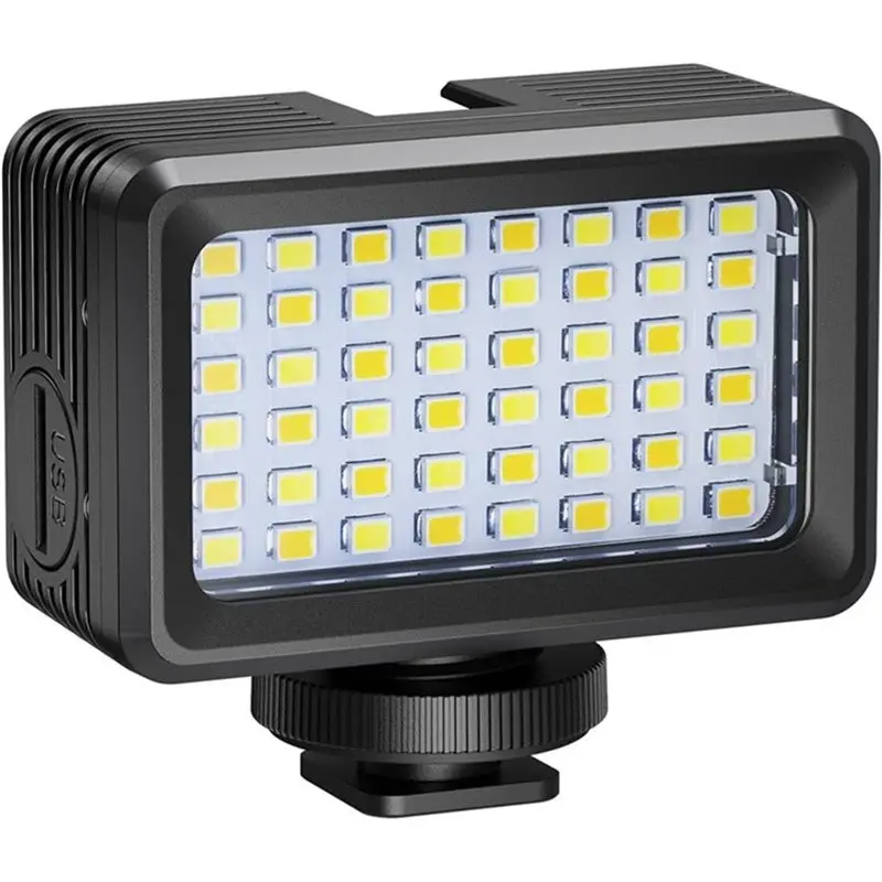

[LXYA68Z!] 48 LED Fill Light Portable Handheld Phone Real-Time Photography Soft Light Universal Camera Handheld Pocket Light
