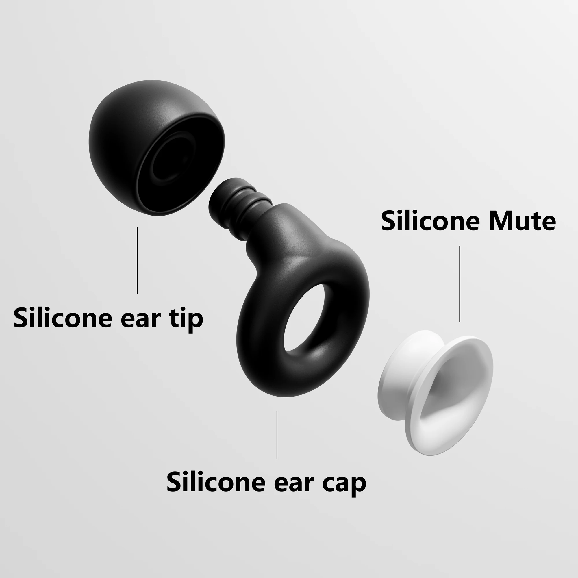 سدادات أذن من السيليكون HUAK - إلغاء الضوضاء قابل لإعادة الاستخدام، مثالية للحفلات الموسيقية والمهرجانات والطبول وأجهزة DJ 8 أطراف أذن في XS/S/M/L #4