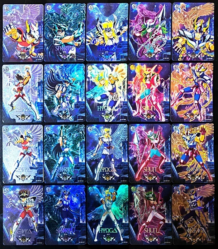 KAYOU 91PCS/1 Box Saint Seiya Cards Full Set Latest Genuine Original Anime Characters Collectibles Gift Children\'s Toys