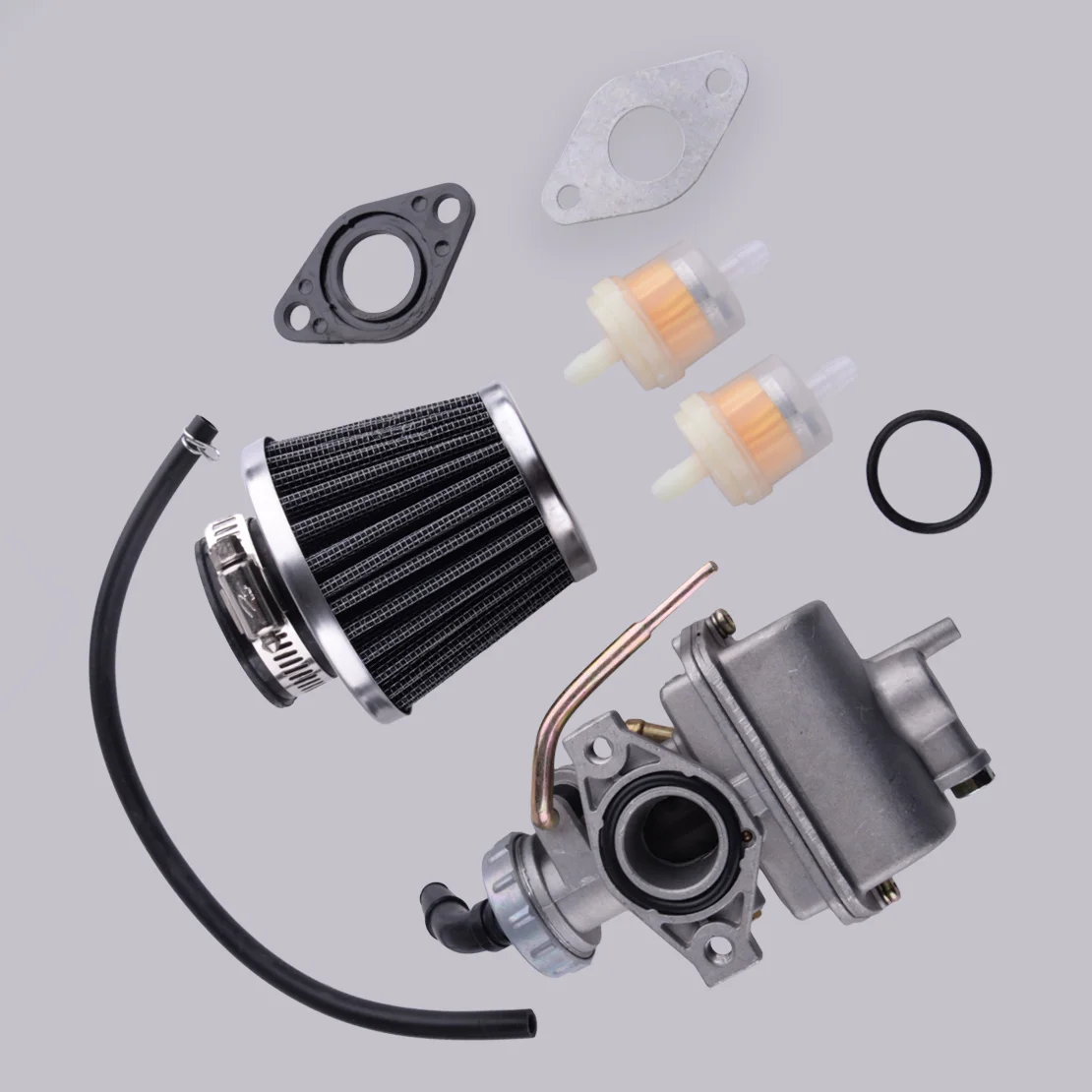 PZ20 Carburetor Kit Fit for Sunl Taotao Honda Kazuma Buyang Redcat Eagle 50cc 70cc 90cc 110cc 125cc ATV Quad Go Kart Accessories