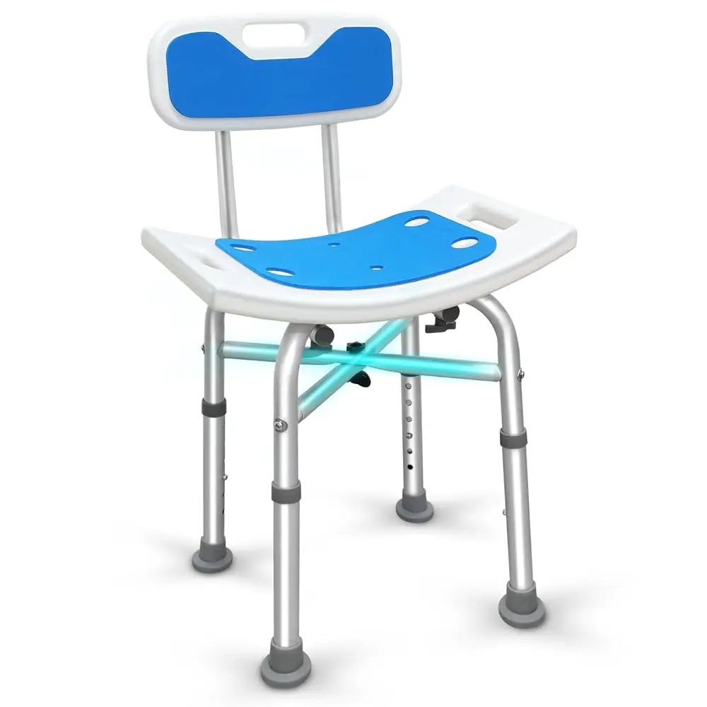 

Shower Stool With Ba Heavy Duty Shower Chair For Inside Shower 500Lb Narrow Bathtub Shower Saet With Height Adjustable Tool-L