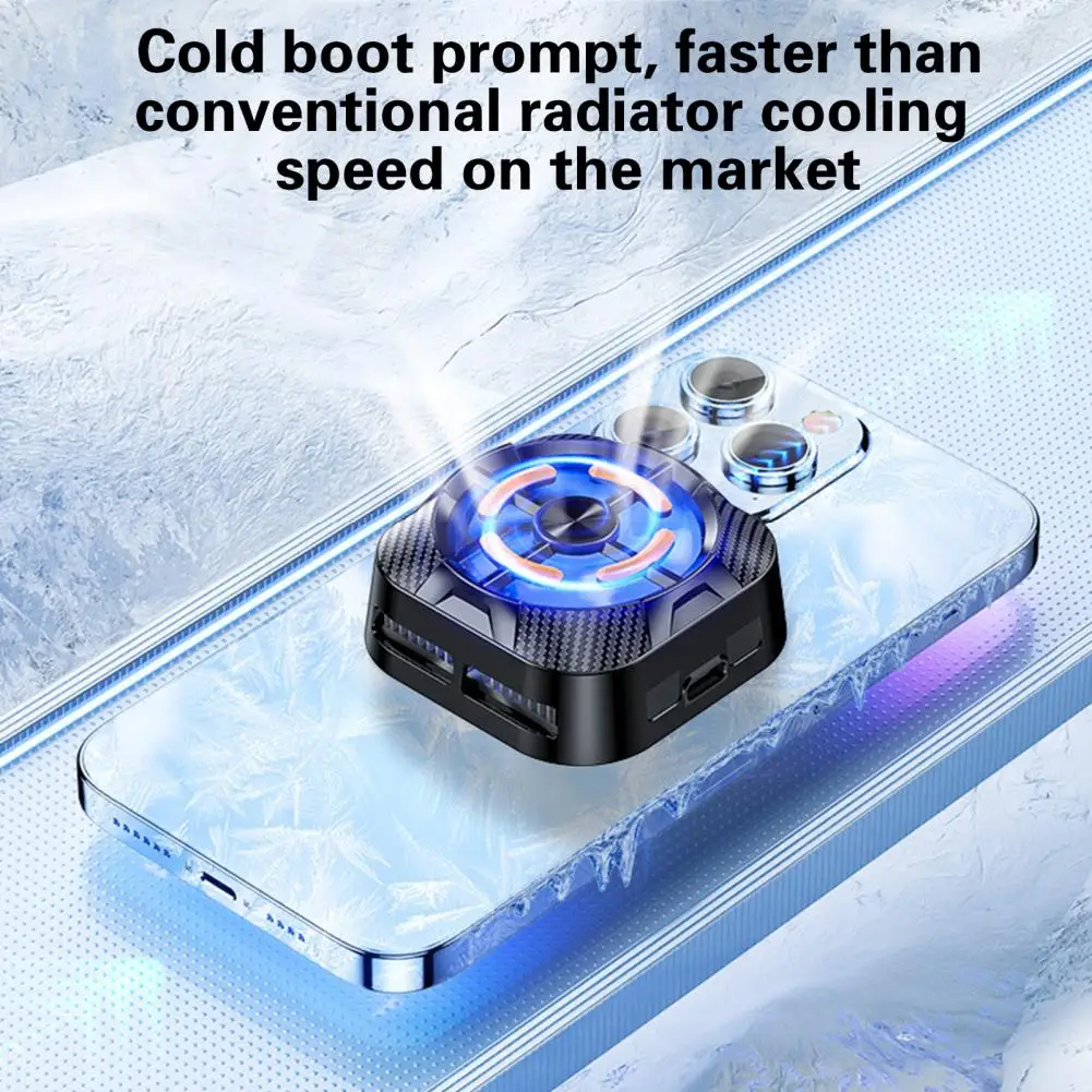 Mobile Phone Radiator  Useful Semi-Conductor Phone Cooling Fan  Wide Compatibility Mobile Phone Cooler