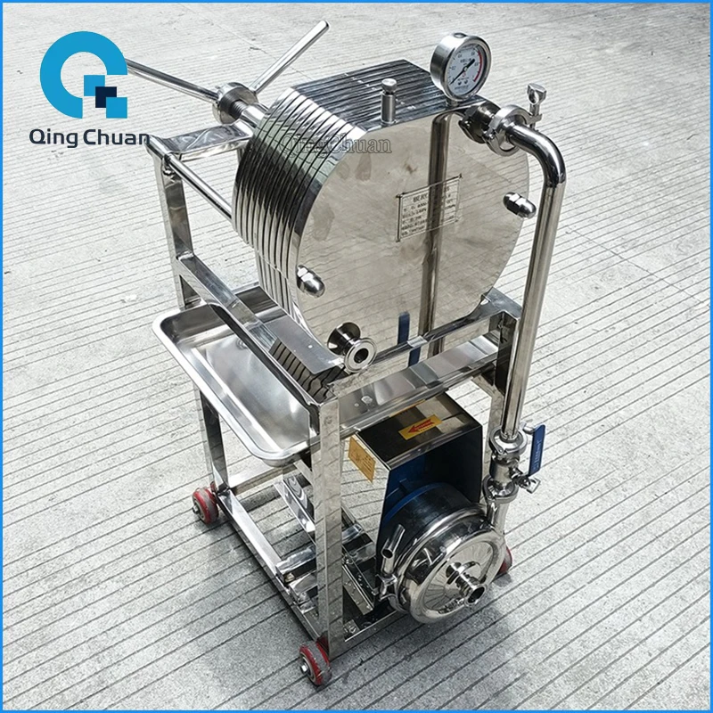 Oil Fine Filtration 300 Residue Press Peanut Sesame Automatic Separator Rapeseed Residue Separator Equipment Filtering Machine image 4