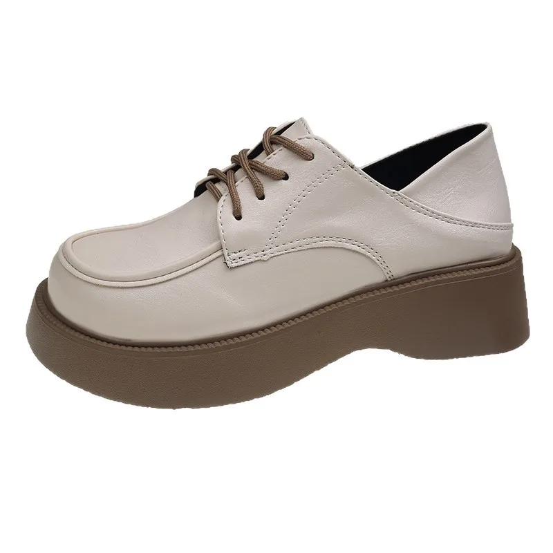 خريف 2025 حذاء بدون كعب ذو نعل سميك جديد للنساء ماري جين حذاء مسطح سهل الارتداء في اتجاهين حذاء عمل غير رسمي قابل للتحويل #5