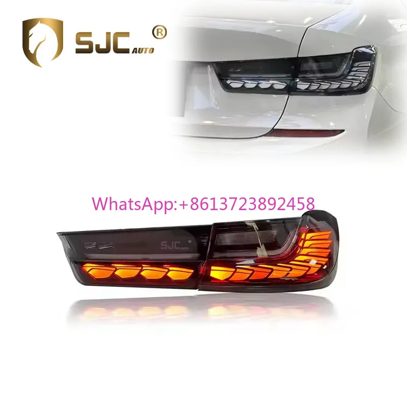 

Car Parts for BMW 3 Series G20 G80 Taillights M3 2019-2022 LED GTS Cool Dragon Scale Taillights Stop Brake Signal Lamps
