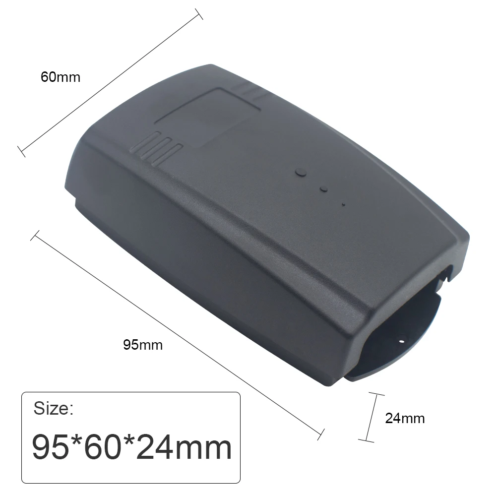 Universal 433MHz Rolling Code RF Receiver 2 Channel Garage Gate Door Opener Remote Control Kit With 2 Wireless Key Fobs