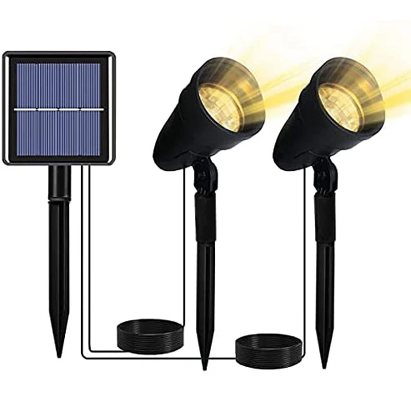 

Promotion! LED Solar Lawn Spotlight IP65 Waterproof For Courtyard Park Pathway Landscape Garden Lights