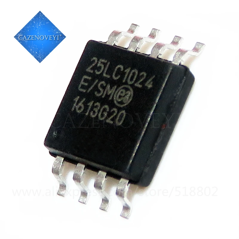 

(1 шт.) 25LC1024-I/SM 25LC1024 Пластиковый корпус 5,2 мм