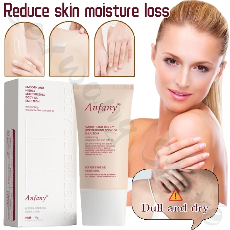 Highly moisturizing body lotion, hydrating, easy to absorb, removes dry skin and leaves fragrance all over the body 170g