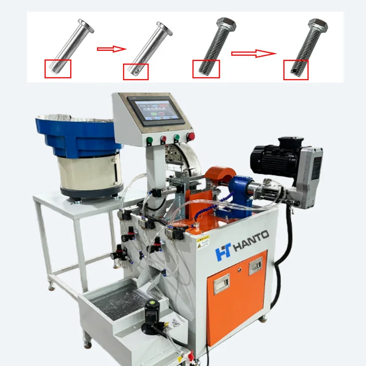 Industrial pneumatic drilling machines for screws, studs, and custom hardware