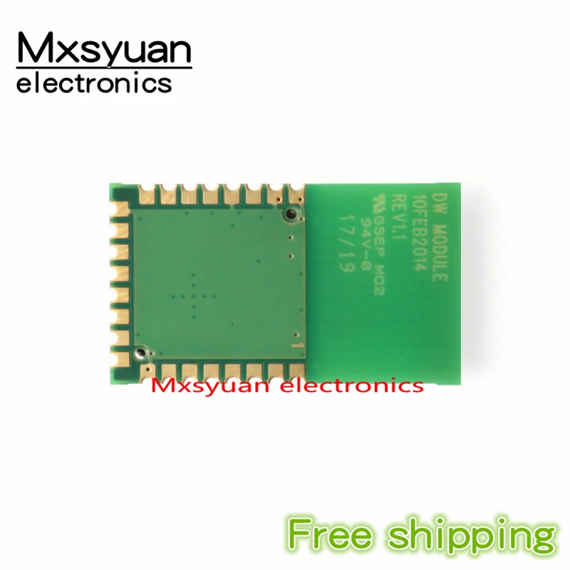 100% Original 1 PCS ~ 5 PÇS/LOTE MÓDULO DWM1000 UWB Módulo de Posicionamento Mxsyuan