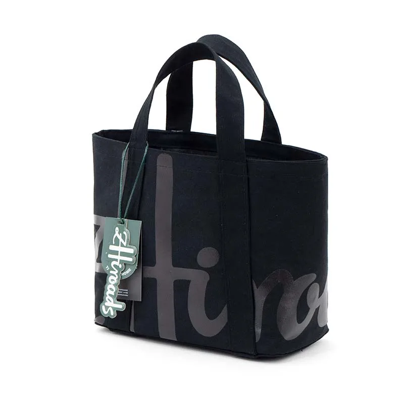 Brand Eco-Friendly Women Shopping Recycled Cotton Bucket Tote Bag Stylish Reusable Handbag