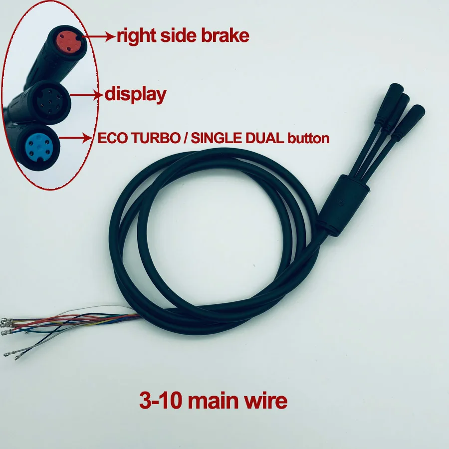 Wolf X Hauptdraht-Set, Kabelverbindung, Verkabelung für Kaabo Wolf Warrior X 10 Zoll Pro Plus Elektroroller, Original-Zubehörteile – Detail 3