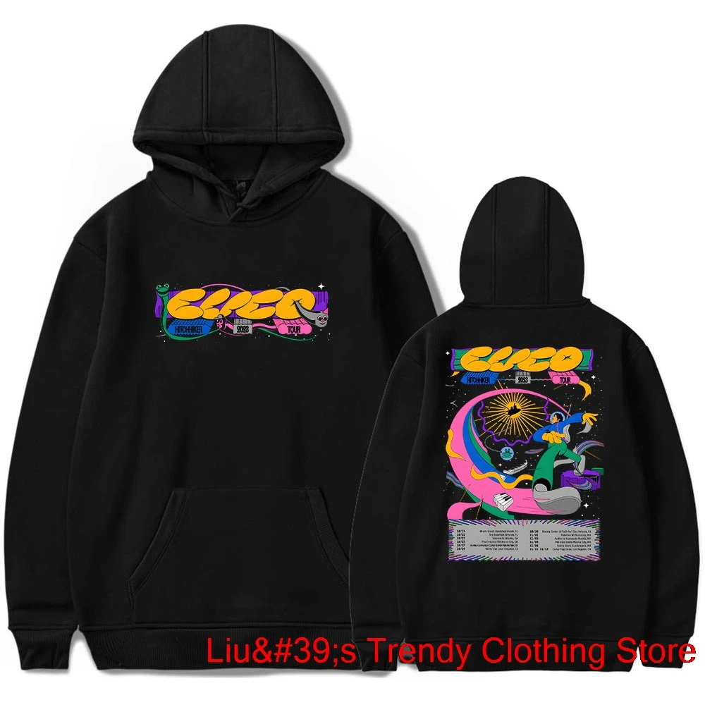 

Cuco Hitchhiker Tour Hoodies Singer Merch Print Winter Unisex Fashion Funny Casual Streetwear Top