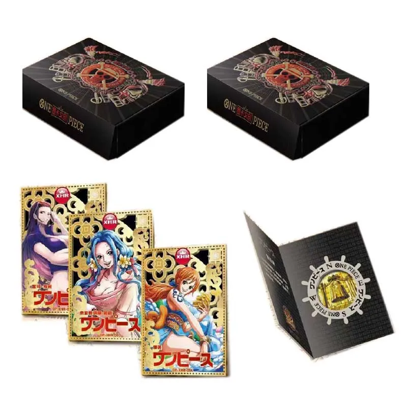 

One Piece Collection Card DKWC New World High-end Exquisite Main Character ACG Ganme Board Game Collection Cards