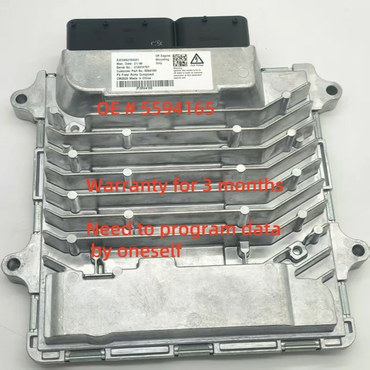 

Высокое качество 5594165 компьютерная плата двигателя ECM электронный модуль управления для Cummins