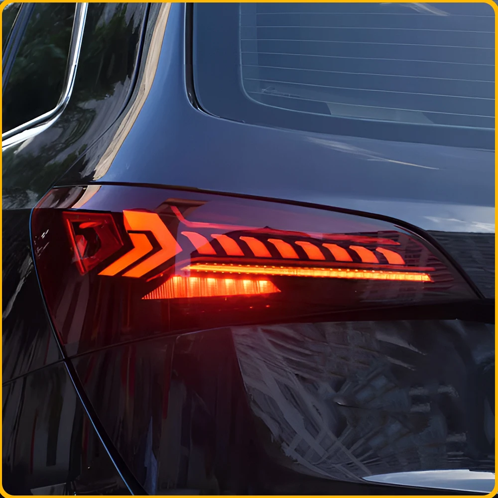 Upgrade Q7 Style LED Auto Back Lamps For Audi Q5 8R 2009-2015 Taillights Assembly Plug and Play High Quality Car Accessories