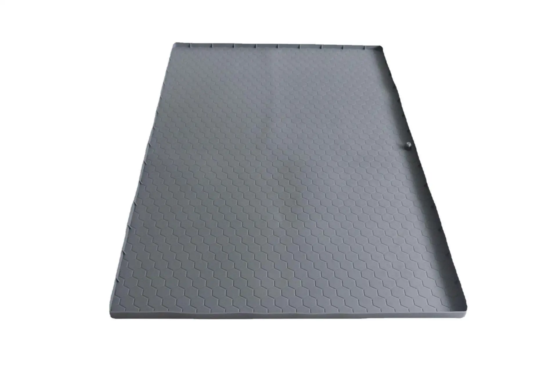 22*34Inch Under Sink Mat Stiffener Design2 Gallons Capacity Sink Tray Silicone Sink&Cabinet Protector Waterproof Storage Mat