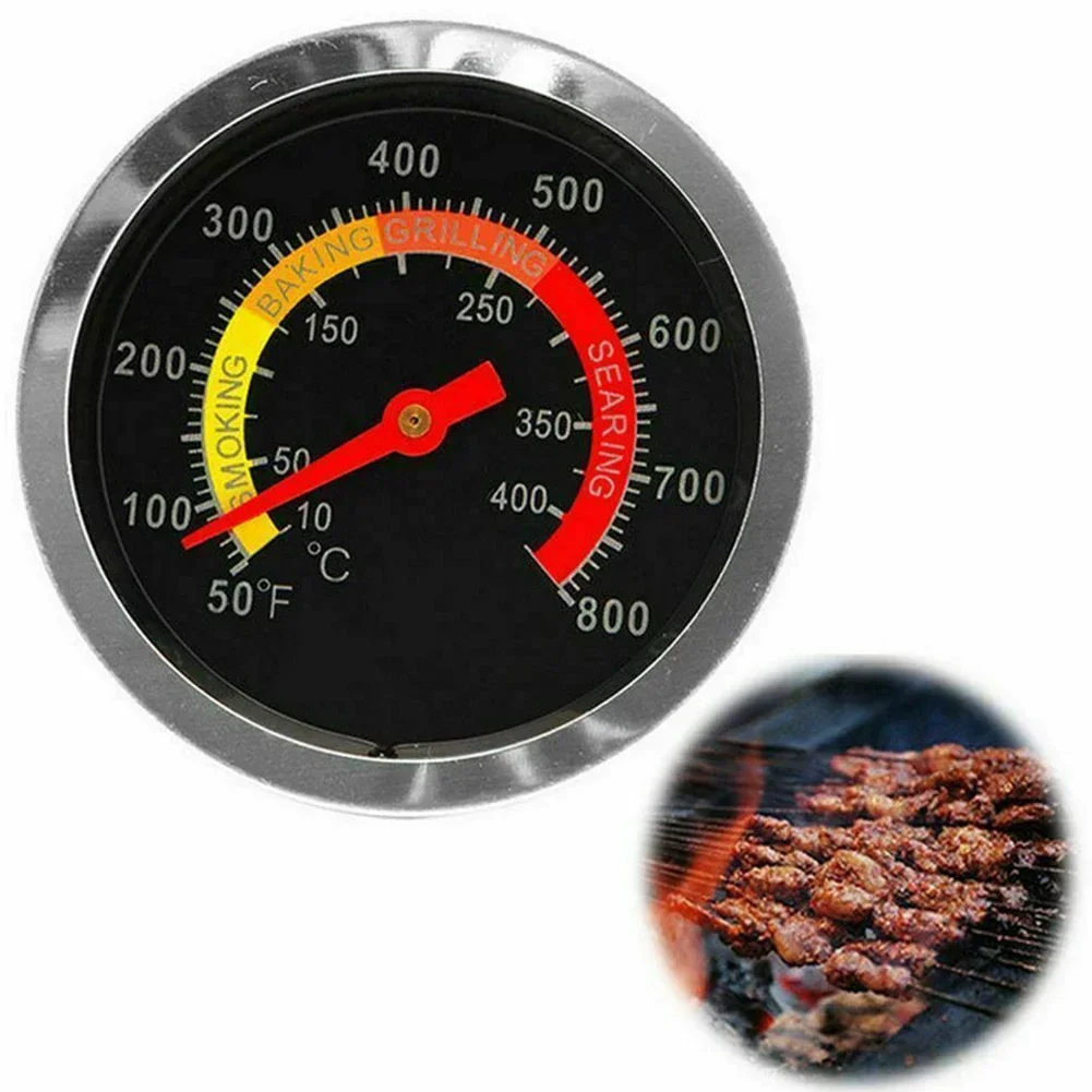 Stainless Steel Oven Thermometer Kitchen Barbecue Bbq Food Bread Thermometer Gauge Microwave Cooker Fahrenheit/℃ Kitchen Tools