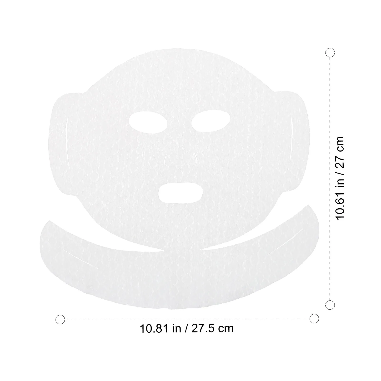 20 pcs Disposable Facial Masks Ear Hook Design Lightweight Portable Face Beauty Mask Sheet Skin Care Supply Women Face Care