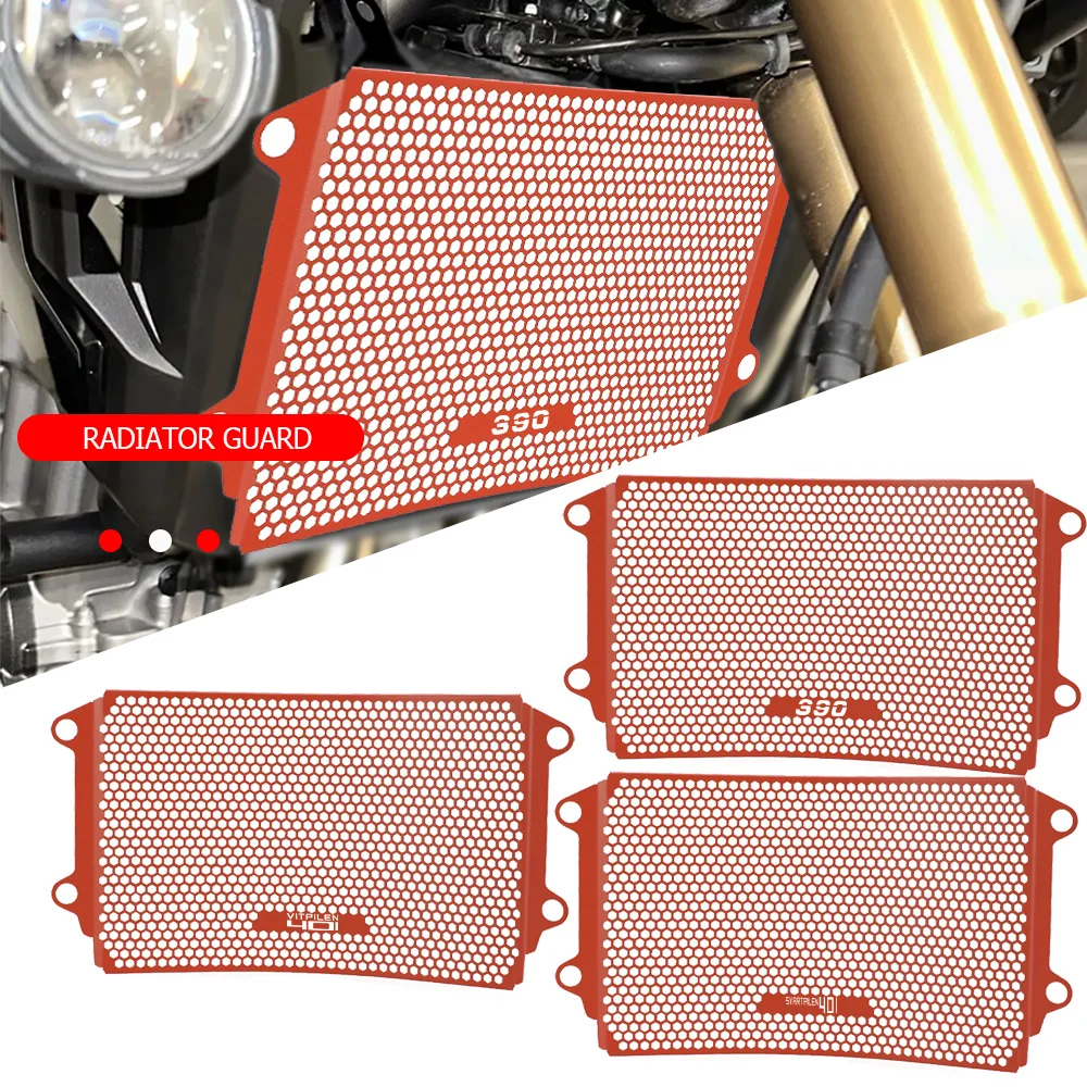 FOR 390 Duke For Husqvarna Vitpilen 401 Svartpilen 401 2024 2025 2026 Motorcycle CNC Radiator Grille Guard Protector Grill Cover