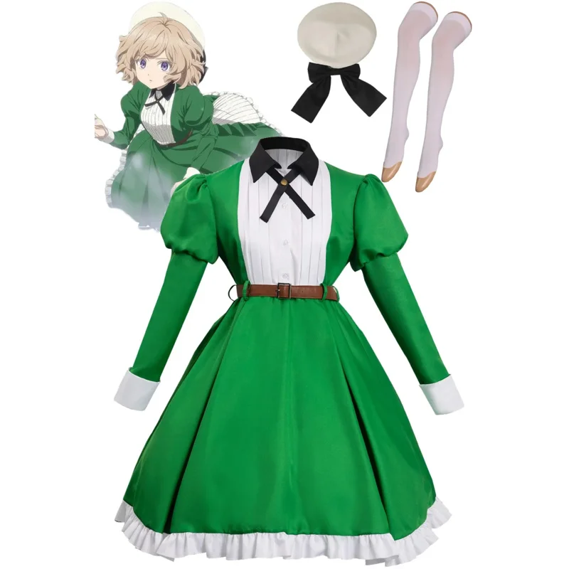 Iwanaga Kotoko cosplay women Lolita costume anime invented inference wherein dress Halloween carnival cloth female disguise ms63