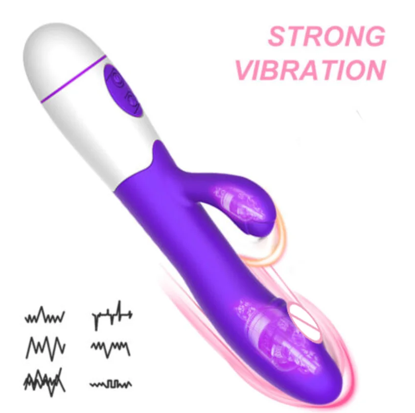 20 Speeds Rabbit Vibrator G-Spot Massager Wand Clitoris Stimulator Sex Toys for Women Masturbator view 5