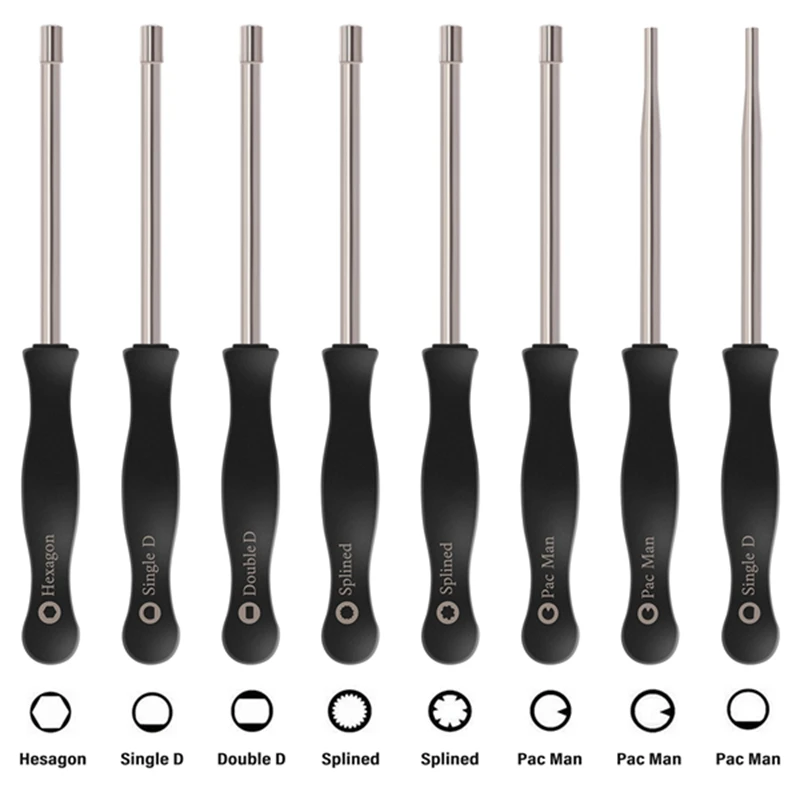 8 шт., набор отверток