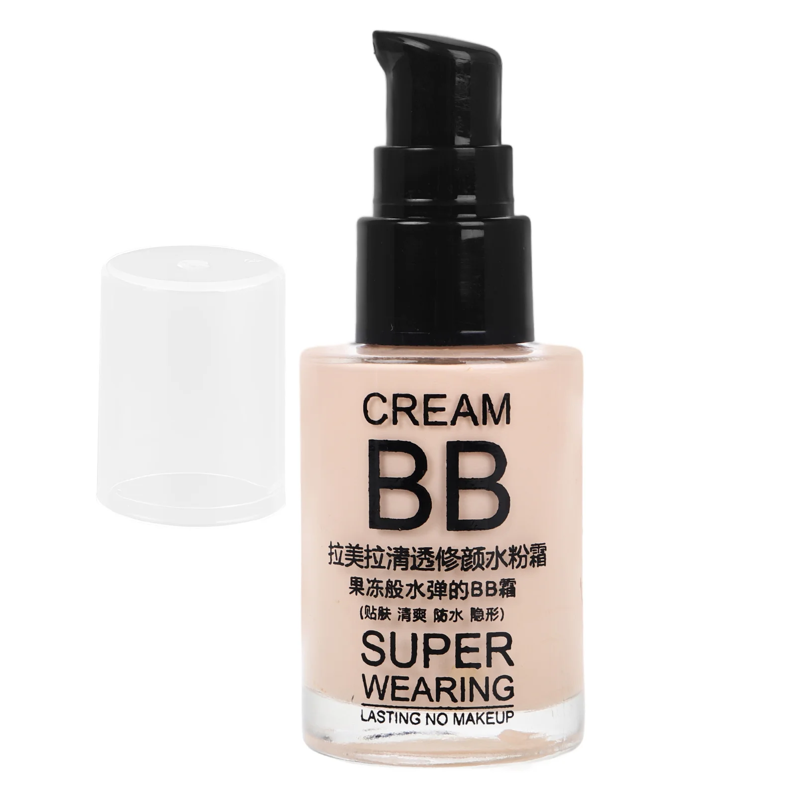 Elfenbeinfarbene getönte Creme, feuchtigkeitsspendender Concealer, Lichtschutz, vollständig deckende Grundierung, Gesichts-Make-up, Schönheitsbalsam