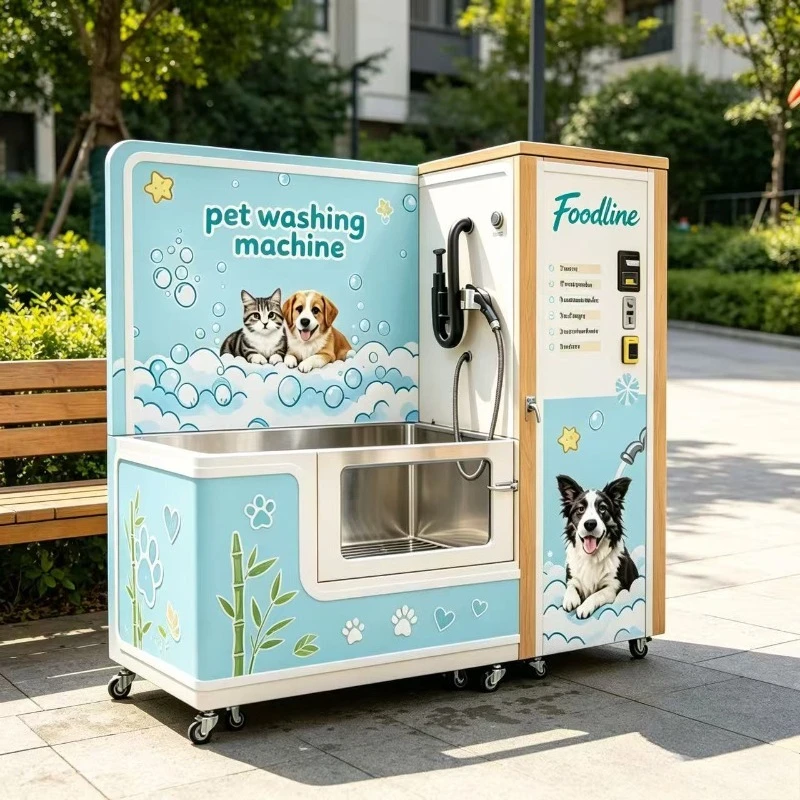 Factory Price Pet Washing Self Service Pet Car Wash Cabine Pet Washing Machine with CE