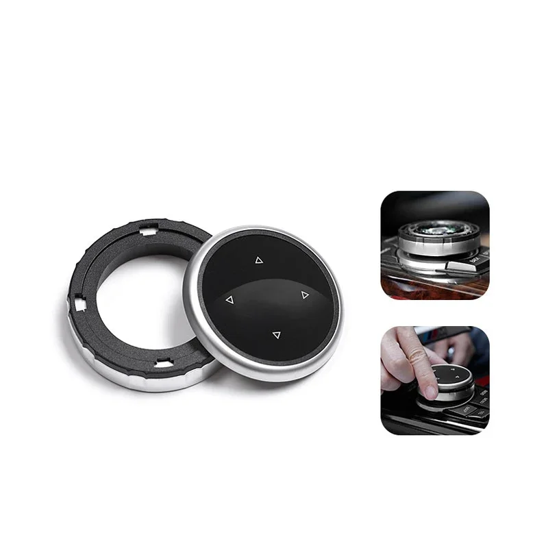 Car Multimedia Buttons Cover Stickers For BMW X1 X3 X5 X6 F30 E90 F32 F10 F20 F01 F34 GT Z4 F15 F16 F25 E70 E71 Accessory