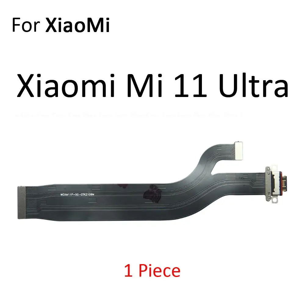 USB Charging Charger Dock Port Board With Microphone Mic Flex Cable For Xiaomi Mi 10 10T 10i 11 11i 11T 11X Pro Lite Ultra 5G NE view 4