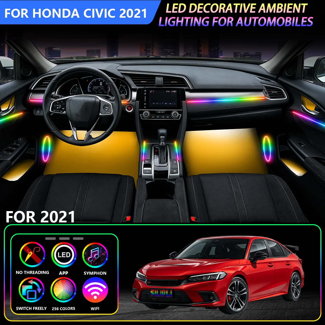 Este kit de luces interiores d - Interior Design Apps reseña y precio