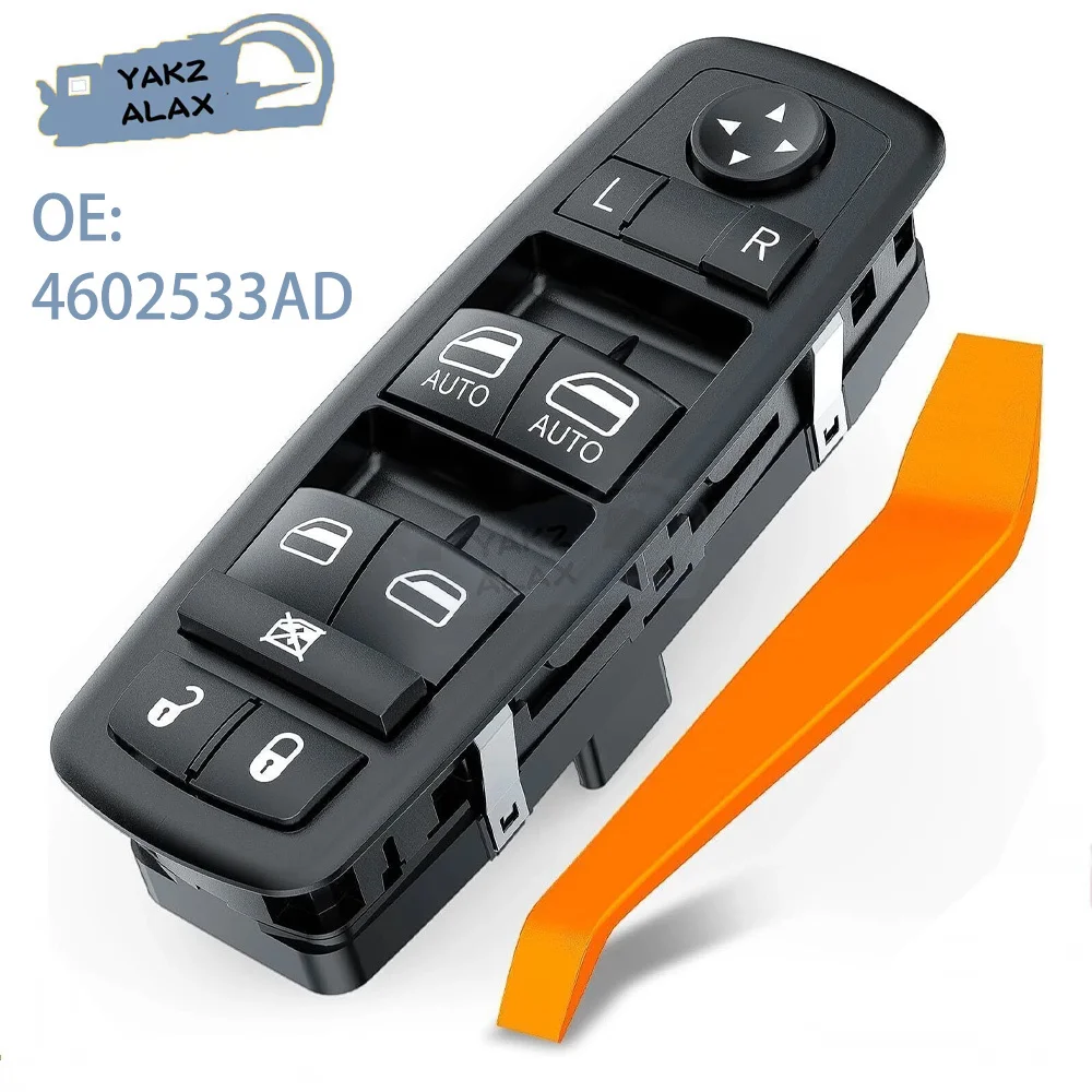 4602533AD para Dodge Nitro Journey Grand Caravan Jeep Liberty LHD lado del conductor interruptor de ventanilla principal eléctrico accesorios de coche