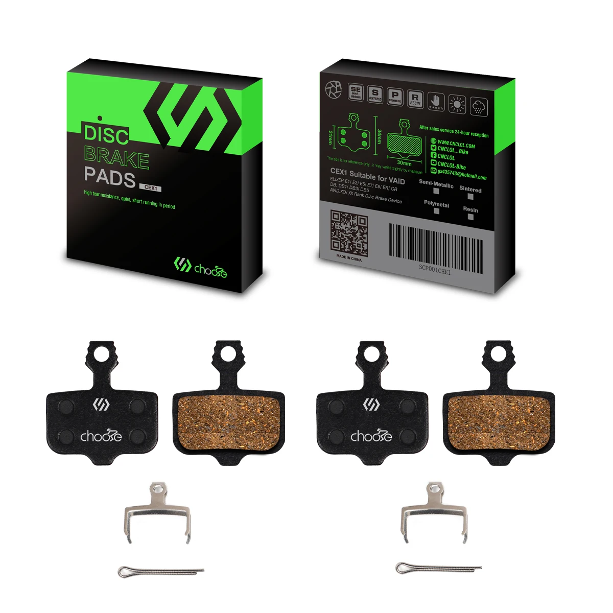 AliExpress SUNTNUR Ceramic/Resin MTB Brake Pads For SRAM XX XO LEVEL T TL DB1 3 5 AVID ELIXIR1 3 5 7 9 R CR CR-MAG Disc Brake Pads 2 Pairs