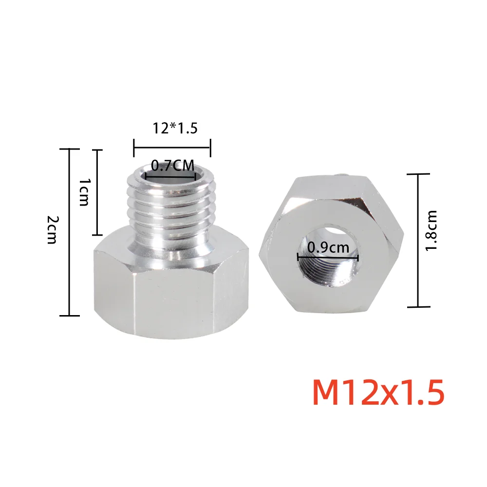 LS Engine Swap Male M12x1.5 or M16x1.5 Emale 1/8 NPT Oil Pressure Sensor Adapter Connector With Gasket For LS Series Engine