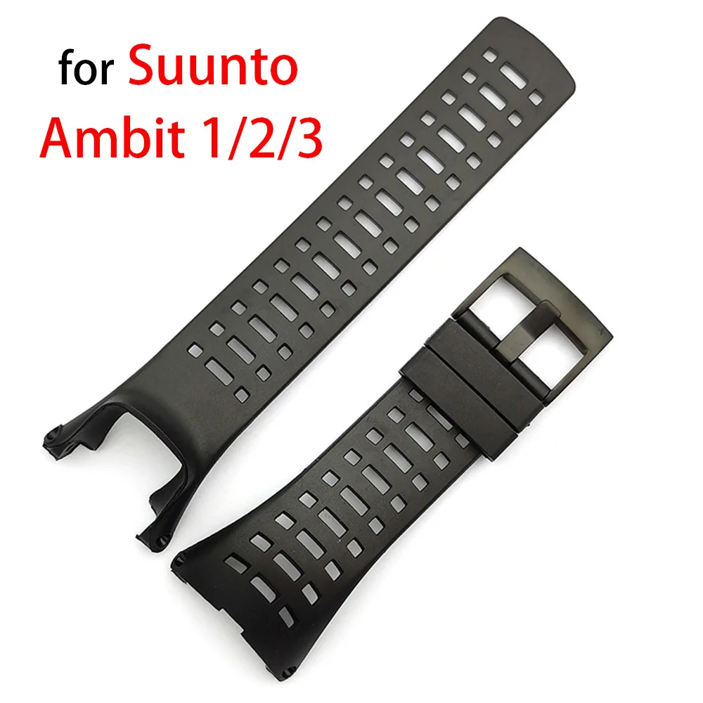 

Watch Strap for Suunto Ambit 1 2 3 Sport Watch Silicone Watchband Replacement