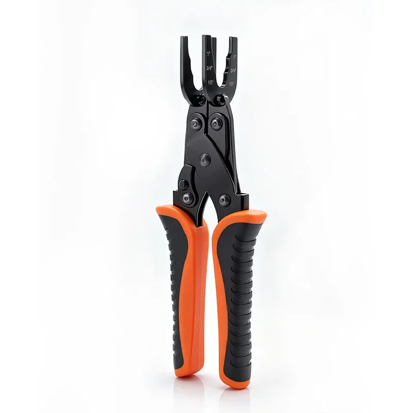 HUHAO 3-in-1 Push Connect Disconnect Tongs One Hand Tool for 1/2