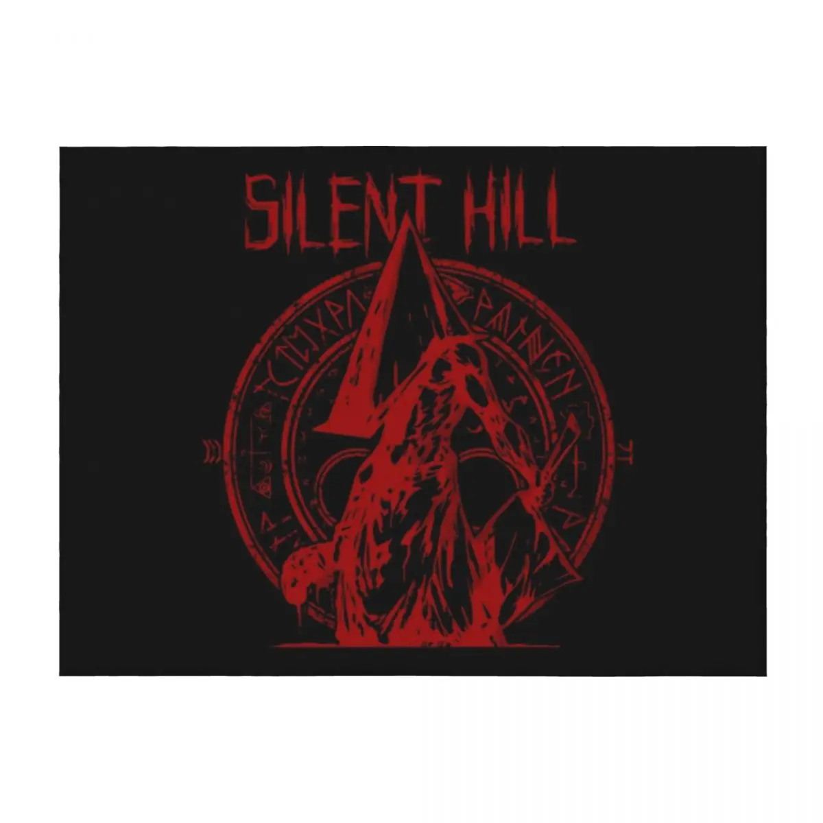

Silent Hill Pyramid Head The Order Throw Blanket Polar Picnic Bed covers funny gift Blankets