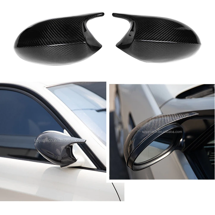 E92 Pre LCI Carbon Fiber side M style Mirror covers for BMW  E81 E82 E87 E90 E91 E92 E93 2005+ Side mirror cover